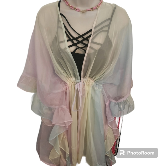 WHITE BIRCH-KIMONO-SIZE L/XL- NWOT - Picture 2 of 3